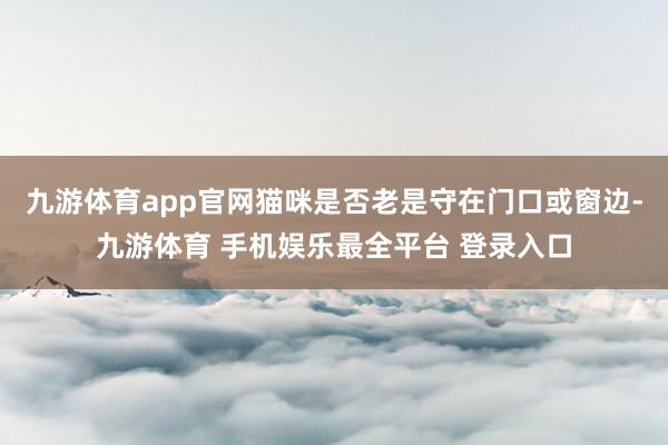 九游体育app官网猫咪是否老是守在门口或窗边-九游体育 手机娱乐最全平台 登录入口